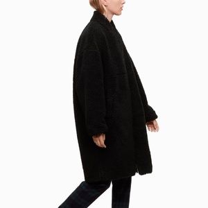 NWOT Aritzia Golden TNA Pellegrin Teddy Jacket
